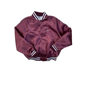 Vintage Alabama Crimson Tide Satin Bomber Size XL